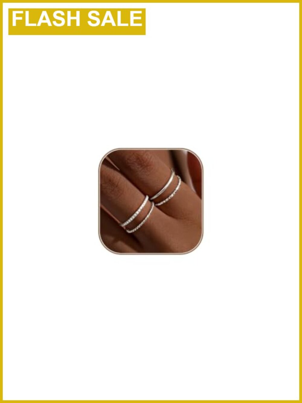 Dainty Stackable Gold Rings for Women Non Tarnish Stacking 14K Gold Plated CZ